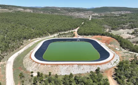 Bursa Büyükşehir’den Dağ Bölgesine Tarımsal Destek: Keles Menteşe Göleti Hizmete Alındı