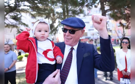 Odunpazarı’nda 23 Nisan Coşkusu Kanlıkavak Parkı’nı Sardı