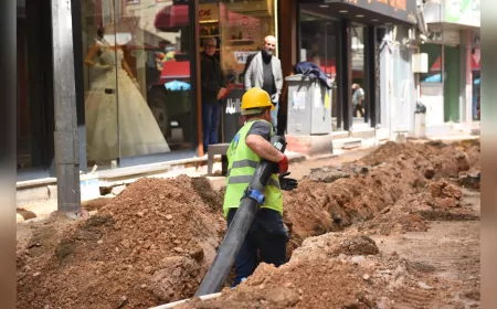 Gönen’de Altyapı Yenileniyor: Kronik Sorunlara Kalıcı Çözüm