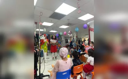Kocaeli Büyükşehir’den Hastanedeki Çocuklara 23 Nisan Sürprizi