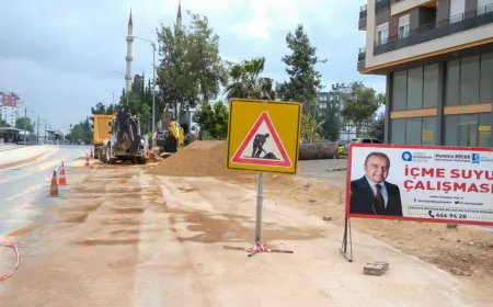 Antalya’da İçme Suyunda Dev Yatırım: Muratpaşa’dan Kepez’e Yatay Sondajla Su Geçişi