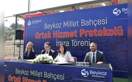 İBB ve Beykoz Belediyesi'nden Beykoz Millet Bahçesi İçin Ortak Adım