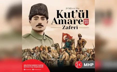 Kût’ül-Amâre Zaferi'nin 109. Yılında Şanlı Ecdadımız Minnetle Anılıyor