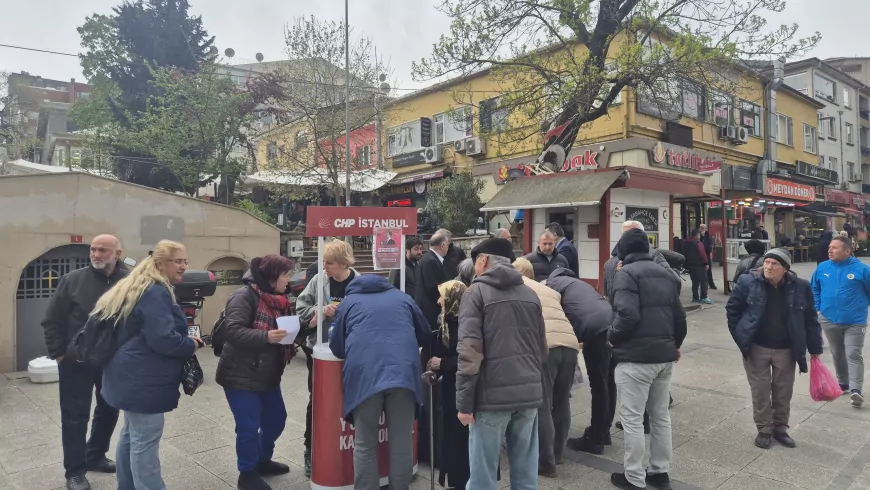 Beykoz CHP’den Ekrem İmamoğlu’na Destek İmzası