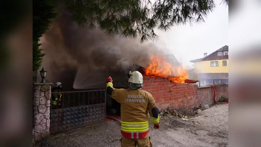 Düzce İtfaiyesi’nden 3 Aylık Performans Raporu: 258 Vakaya Müdahale Edildi