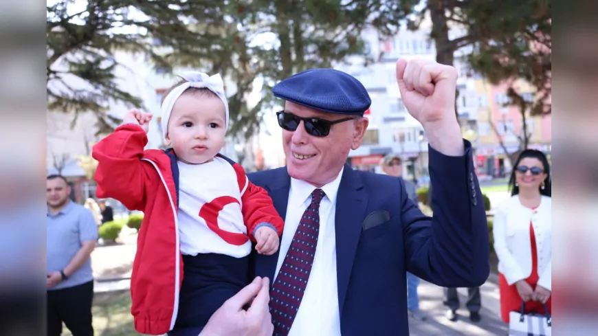 Odunpazarı’nda 23 Nisan Coşkusu Kanlıkavak Parkı’nı Sardı