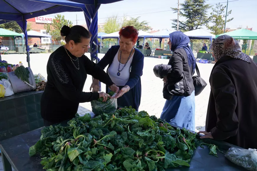 Tepebaşı Belediyesi’nden Kadın Üreticilere Tam Destek