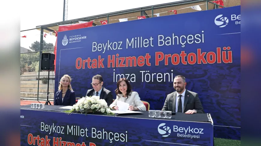 İBB ve Beykoz Belediyesi'nden Beykoz Millet Bahçesi İçin Ortak Adım