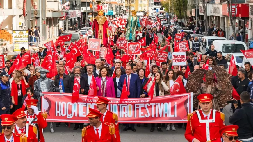 Afyonkarahisar’da Sanat Rüzgarı: 1. Uluslararası Kocatepe Tiyatro Festivali Başladı