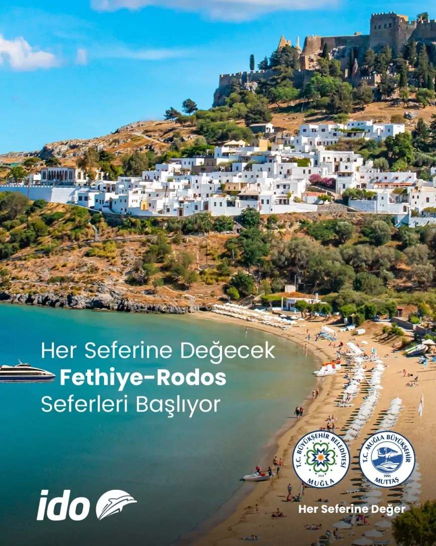 Fethiye’den Rodos’a Deniz Otobüsü Seferleri Başlıyor