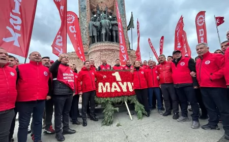 Taksim’de 1 Mayıs Anması: Unutmadık, Unutturmayacağız