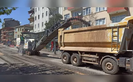 Kocaeli Büyükşehir Belediyesi’nden Asfalt Geri Dönüşümüyle Çifte Kazanç