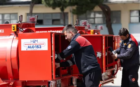 İzmir Büyükşehir Belediyesi'nden Orman Yangınlarına Erken Müdahale Hamlesi