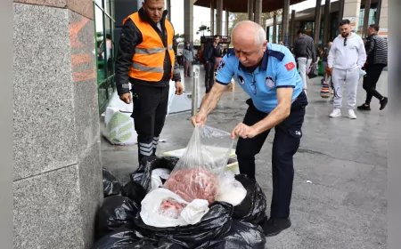 Antalya Otogarında Usulsüz Et Taşımacılığına Geçit Yok