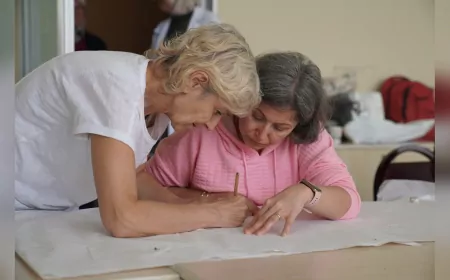 Tepebaşı Belediyesi’nin Ev Mefruşat Kursuna Kadınlardan Yoğun İlgi