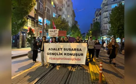 Eskişehir Direniş Ekibi’nden 1 Mayıs Şiddetine Yürüyüşle Tepki