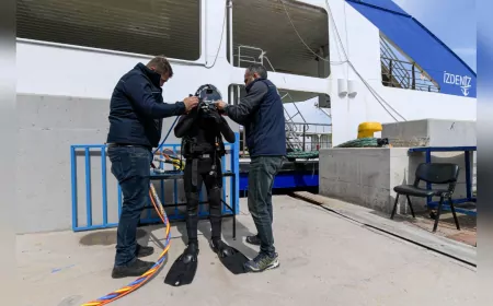 İZDENİZ’den Suyun Altında Güvenlik Hamlesi: Dalgıç Ekibi Göreve Başladı