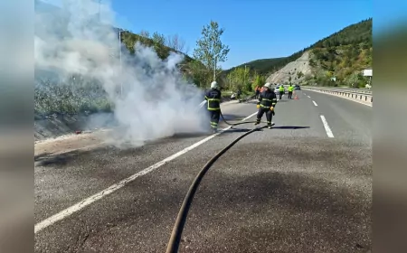 Bilecik İtfaiyesi'nden Yoğun Hafta Sonu Mesaisi
