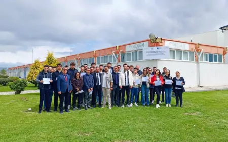 MEGEM 42. Dönem Mezunlarını Uğurladı: Eskişehir Sanayisine 46 Yeni Nitelikli Eleman