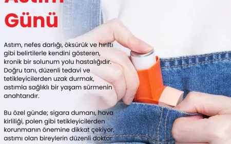 6 Mayıs Dünya Astım Günü’nde Farkındalık Çağrısı