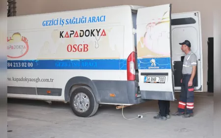 Nevşehir Belediyesi Personeline İş Güvenliği Eğitimi ve Sağlık Taraması