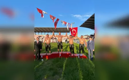 Çankırılı Genç Güreşçilerden Üç Madalya: Samsun’dan Başarıyla Döndüler