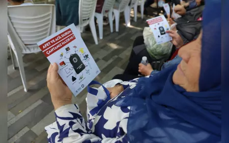 Bursa’da Mahalle Mahalle Afet Bilinci Eğitimi Başladı