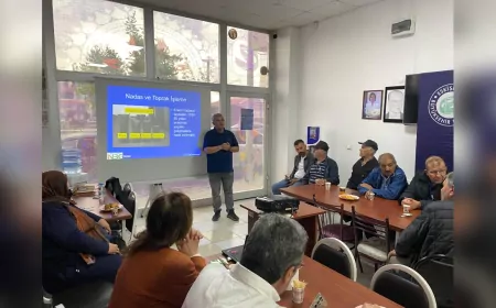 Eskişehir’de “Çiftçi Söyleşileri” Devam Ediyor: Tarımsal Bilinç Artıyor
