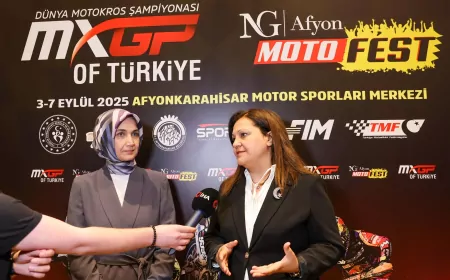 MXGP Türkiye ve NG Afyon Motofest 2025 Tanıtıldı