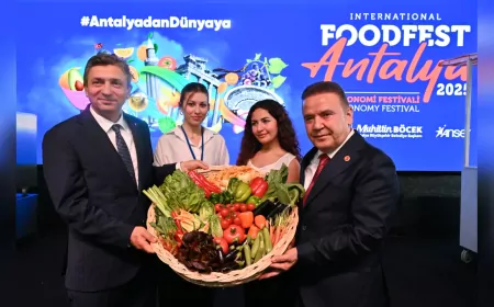 4. FoodFest Antalya Başladı: Akdeniz Mutfağı Antalyalılarla Buluştu