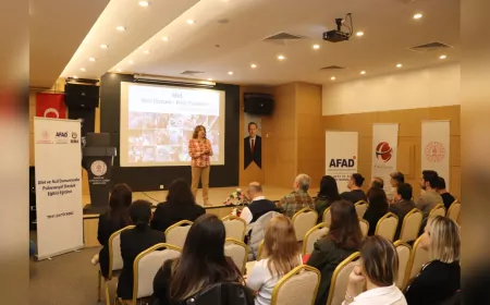 Eskişehir'de Kamu Çalışanlarına Afetlerde Psikososyal Destek Eğitimi Verildi