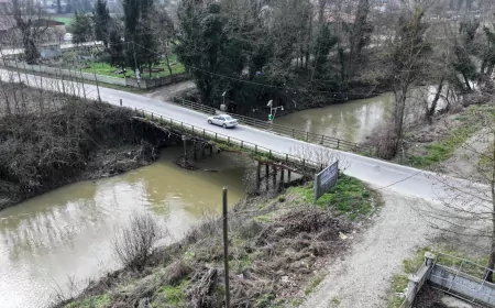 Akyazı ile Hendek Arasında Güvenli Ulaşım İçin Yeniorman Köprüsü Yenileniyor