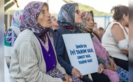 İzmir’de 12 Yıllık Su Hasreti Sona Erdi: Dikili’de Toprak Suya Kavuştu