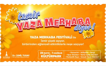 İzmir Yazı Kültürpark’ta Karşılıyor: “Yaza Merhaba Festivali” Başlıyor