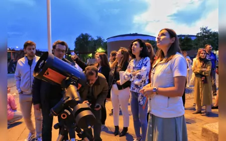 Büyükşehir’le Gökyüzü Yolculuğu: Öğrenciler ve Öğretmenler Astronomiyle Buluştu