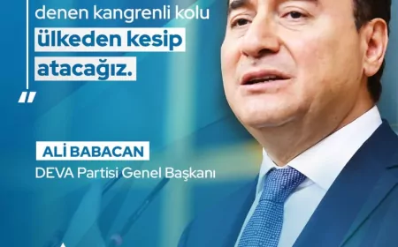 DEVA Partisi Genel Başkanı Ali Babacan’dan Sanal Kumarla Mücadele Mesajı