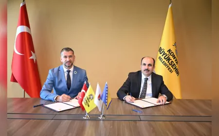 Konya ile İliyaş Arasında Kardeş Şehir Protokolü İmzalandı