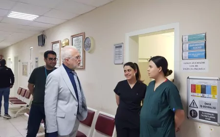 İl Sağlık Müdürü Bildirici'den Alpu ve Mihalıççık Devlet Hastanelerine Yerinde Ziyaret