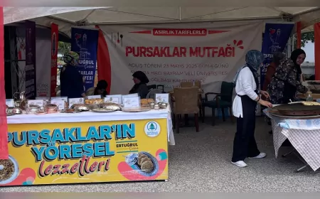 Pursaklar’ın Yöresel Lezzetleri Türk Mutfağı Haftası’nda Tanıtıldı