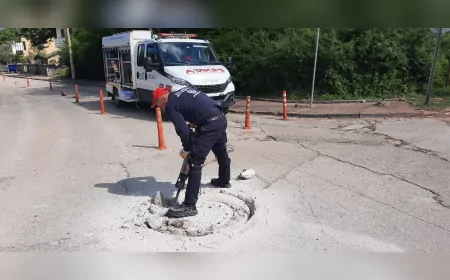 Büyükşehir’den Yol Güvenliği Hamlesi: Baca ve Izgaralar Yenileniyor