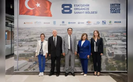 ABD Detroit Fahri Başkonsolosu Nurten Ural’dan Eskişehir OSB’ye Ziyaret