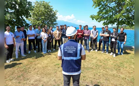 Mühendis Adayları SASKİ Tesislerinde Enerji ve Su Yönetimini Yerinde Gözlemledi
