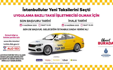 İBB’den Taksi Uygulamasına Yeni Adım: 150 Plaka İçin İhale Açıldı