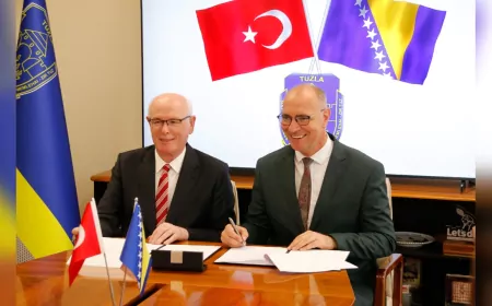 Odunpazarı ile Tuzla Kardeş Şehir Oldu