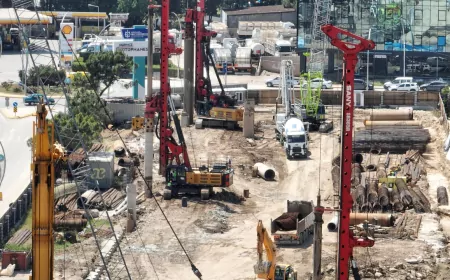 Körfezray Metro Projesi’nde Çalışmalar Tüm Hızıyla Sürüyor