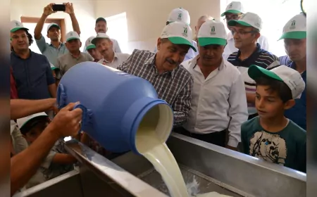 Başkan Ataç: “Süt Üretimini de Tüketimini de Destekliyoruz”