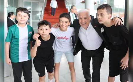 Başkan Bozbey: “Stadyum Çevresi Yaşam Alanına Dönüşecek, Bursaspor’a Kalıcı Gelir Sağlanacak”