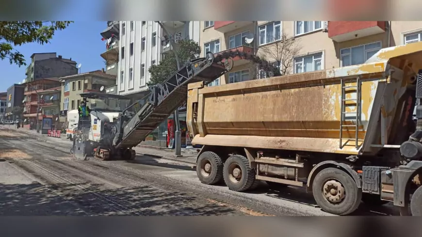 Kocaeli Büyükşehir Belediyesi’nden Asfalt Geri Dönüşümüyle Çifte Kazanç