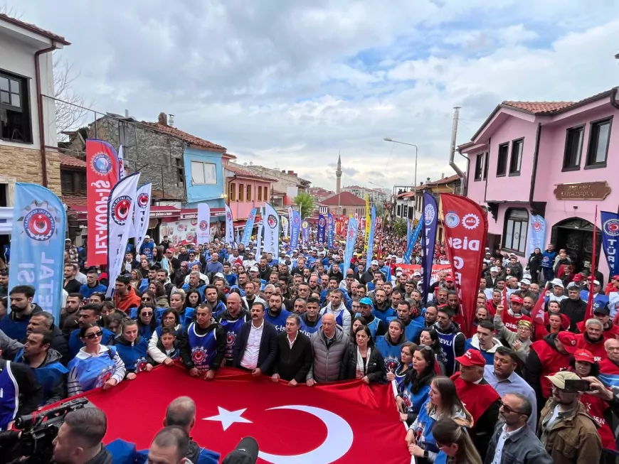 1 Mayıs Eskişehir’de Coşkuyla Kutlandı