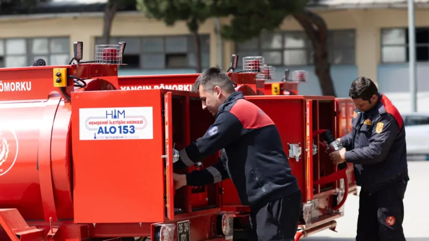 İzmir Büyükşehir Belediyesi'nden Orman Yangınlarına Erken Müdahale Hamlesi